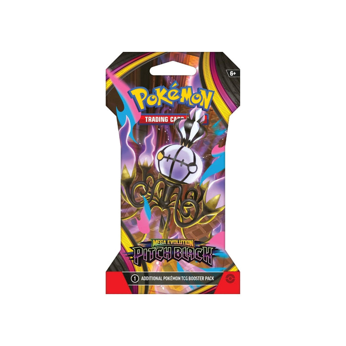 Pokemon Pitch Black Sleeved Booster Pack (Bundle of 6)